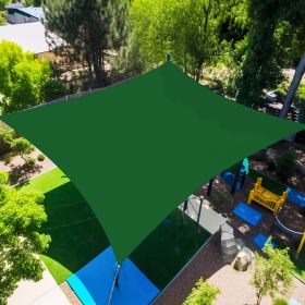 HDPE Sunshade Sail (12'x12') (Colors: Dark Green)